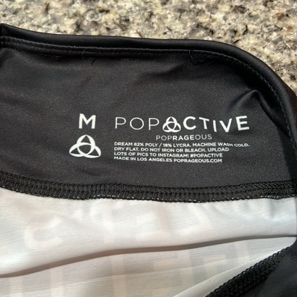 Peloton Instructor Quotes Leggings Size Medium - Picture 3 of 4